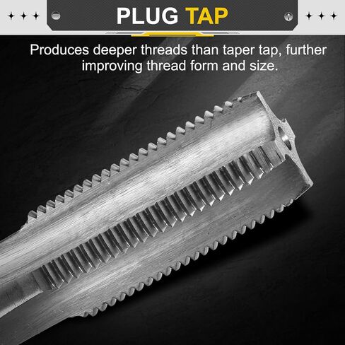 UXCELL HAND PLUP TAP M12 x 1.5 H2 METRIC THREEP STYLL TAPS TARTER FLUTE TAPPER TAPPATING THRAPPHING THREAPTING THREAP in Saudi Arabia
