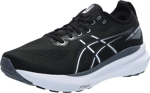Asics Men's Gel-Kayano 31 Running Shoes, 10, Piedmont Grey/Fiery RED in Saudi Arabia