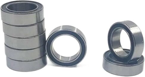 Double Rubber Sealed Roller Bearings 10PCS MR128-2RS ABEC-5 Black Rubber 8X12X3.5mm Miniature Ball Bearings in Saudi Arabia