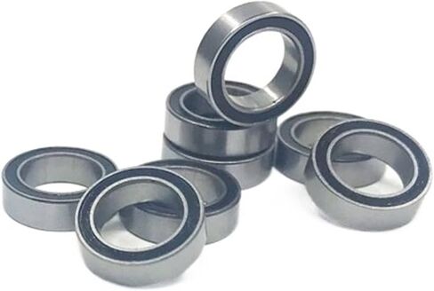 Double Rubber Sealed Roller Bearings 10PCS MR128-2RS ABEC-5 Black Rubber 8X12X3.5mm Miniature Ball Bearings in Saudi Arabia
