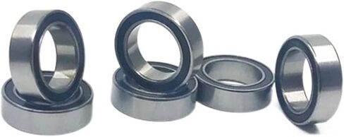 Double Rubber Sealed Roller Bearings 10PCS MR128-2RS ABEC-5 Black Rubber 8X12X3.5mm Miniature Ball Bearings in Saudi Arabia