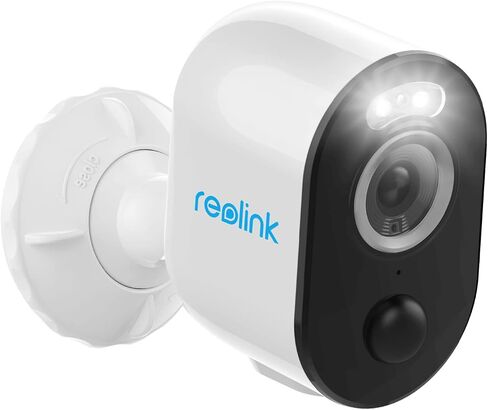 REOLINK Security Cameras Outdoor Wireless WiFi, Argus 3 Pro+Solar Panel with 5MP Color Night Vision, 2.4G/5Ghz WiFi, Non-Stop Solar Powered, Human/Vehicle Detection, Home Hub Compatible in Saudi Arabia