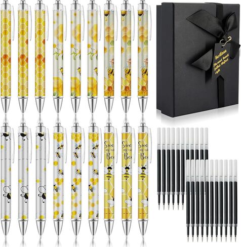 38PCS Rooster Point Pens Supplies ، أقلام الدجاج القابلة للسحب لعشاق الدجاج ، أقلام الكتابة الحبر السود in Saudi Arabia