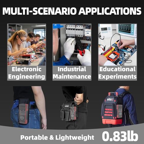 ZT-703S 3 في 1 ذبذبة محمولة القناة المزدوجة للسيارات 50 ميجا هرتز مع المولد الرقمي ومولد الإشارة ، 3400mAh للإلكترونيات/التعليم in Kuwait