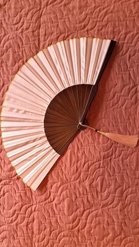 البحر الأزرق الأزرق العميق 9 بوصات قابلة للطي مع شرابة باللون الأزرق in Kuwait