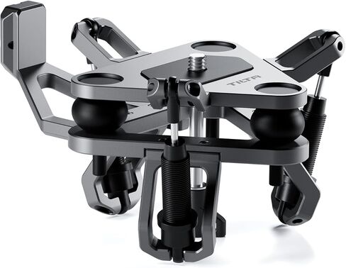 Tilta Shock Absorbing Head for Hydra Alien Mini | Titanium Gray | Compatible with GoPro & Lightweight Action Cameras | Reduces Micro Vibrations | Durable Aluminum & Rubber Construction in Saudi Arabia