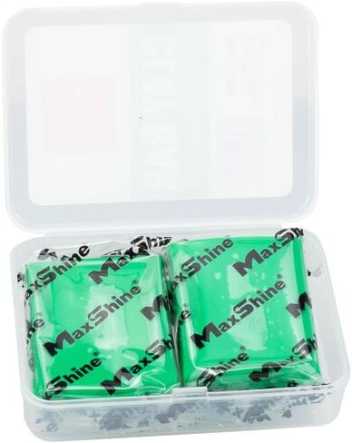 Maxshine 3 عبوات Magic Clay Bar (150g) مادة ثقيلة للتفاصيل التلقائية للسيارة - يقوم بتفاصيل السيارات - ينظف ويزيل ملوثات السطح من الأسطح الزجاجية والبلاستيك والمعادن بكفاءة in Kuwait