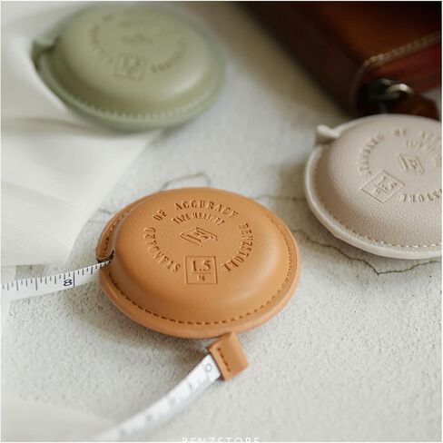 شريط قياس الشريط قياس الجسم لقياسات قطعة قماش خياطة خياطة خياطة خياطة القياسات الناعمة شريط القياس قياس 1.5 م/58.95in قياس شريط (بني) in Kuwait