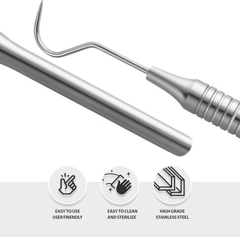 Explorer Surgical Online Dental Explorer #23 ، كاشف تجويف الأسنان الواحد وكاشف الجير (Hollow Handle) in Saudi Arabia