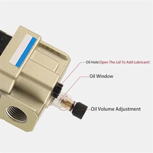 AL2000-02 Treatment Unit Pneumatic Lubricator Oil Mist Air Oiler Pneumatic Filter G1/4" Port Pneumatic Compressor(AL3000-03) in Saudi Arabia