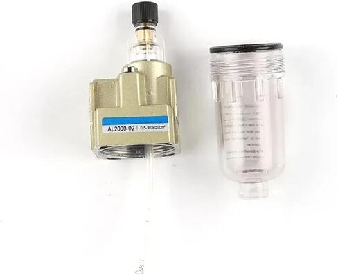 AL2000-02 Treatment Unit Pneumatic Lubricator Oil Mist Air Oiler Pneumatic Filter G1/4" Port Pneumatic Compressor(AL3000-03) in Saudi Arabia