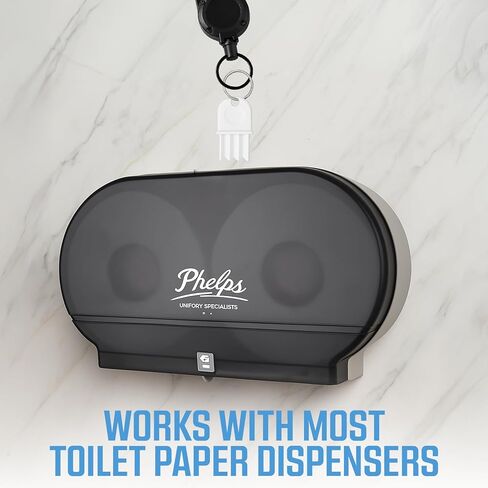 مجموعة مفاتيح منشفة ورقية عالمية مجموعة مفتاح + سلسلة مفاتيح قابلة للسحب - 8 أجهزة كمبيوتر متوافقة مع Tork SCA 1100 ، Bradley 2055 ، Banitor Bobrick Cat 74 ، Kimberly Clark 770301 ، Georgia Pacific ، E114 Dispenser Key in Kuwait