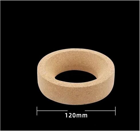5pcs/lot (140mm) قارورة الفلين الخشبية الخشبية للمختبر ، حامل قاعدة القارورة السفلية الدائرية ، قطرها 80 مم إلى 160 ملم in Saudi Arabia
