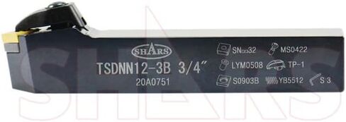 Shars 3/4 "TSDNN T-T-TYPE Clamping Tri-Lock حامل للأدوات SNMG إدراج 404-7826 P] in Saudi Arabia