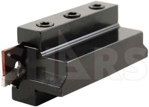 Shars 3/4" Self-Lock Block SLTBN19-5 with 5 Pcs GTN-3 and 5 Pcs Gtn-4 Inserts, Cut-off Blade NCIH26-3 and NCIH26-4 404-0461 P] in Saudi Arabia