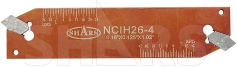 Shars 3/4" Self-Lock Block SLTBN19-5 with 5 Pcs GTN-3 and 5 Pcs Gtn-4 Inserts, Cut-off Blade NCIH26-3 and NCIH26-4 404-0461 P] in Saudi Arabia