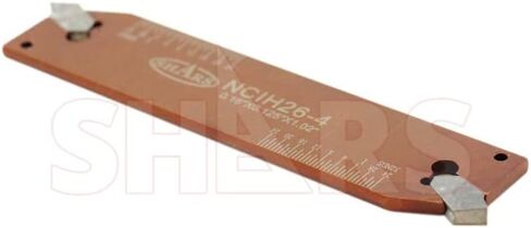 Shars 3/4" Self-Lock Block SLTBN19-5 with 5 Pcs GTN-3 and 5 Pcs Gtn-4 Inserts, Cut-off Blade NCIH26-3 and NCIH26-4 404-0461 P] in Saudi Arabia