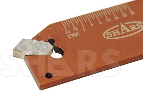Shars 3/4" Self-Lock Block SLTBN19-5 with 5 Pcs GTN-3 and 5 Pcs Gtn-4 Inserts, Cut-off Blade NCIH26-3 and NCIH26-4 404-0461 P] in Saudi Arabia