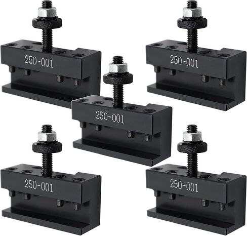 OXA 250-001 5Pcs Quick Change Tool Post 250-001 Compatible with 250-200 Lathe Tool Post Holder 250-001 in Saudi Arabia