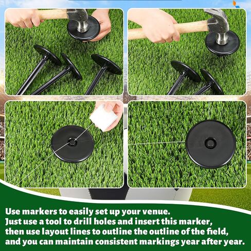 Soulchen Athletic Field Layout Layout Systems Football Layout Layout Kits Soccer Field Kit لكرة القدم لكرة القدم ، كرة القدم للبيسبول الرياضة الأخرى in Saudi Arabia