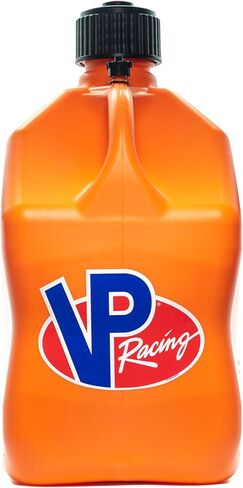 VP Racing Fuels 3572 + 3044B 5 Gallon Square Motorsport Utility Contiler Orange W/ 14 "خرطوم قياسي (2 عبوة) in Saudi Arabia