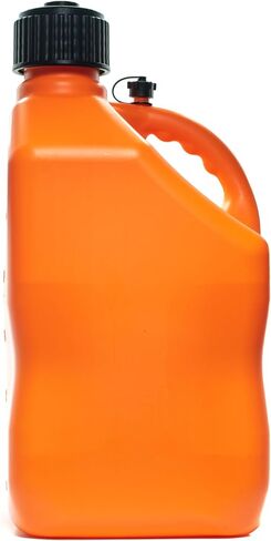 VP Racing Fuels 3572 + 3044B 5 Gallon Square Motorsport Utility Contiler Orange W/ 14 "خرطوم قياسي (2 عبوة) in Saudi Arabia
