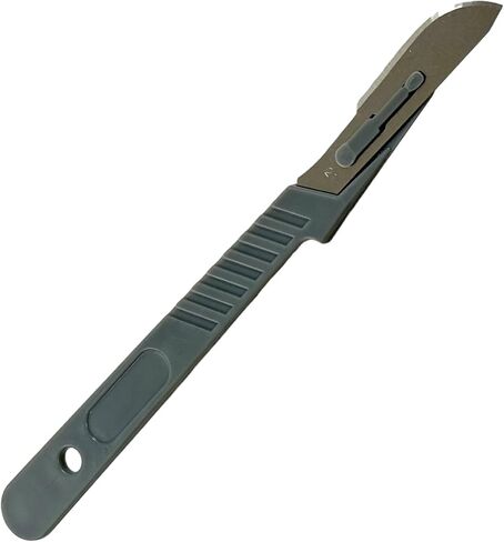 10 Sterile Disposable Scalpels for Craft, Dermaplaining, Dermatology, Laboratory, Biology, Dissection, Dental, Veterinary & More (#21) (1) in Saudi Arabia