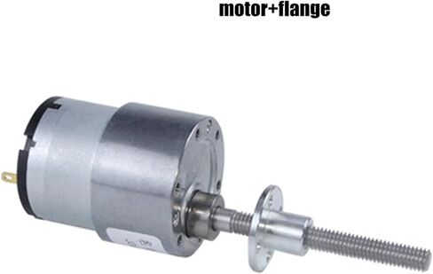 12V 3.6W 24V 5W DC GEAR MOTOR M6 LOTER LUND SHAFT 50MM JGB37-520 LOW SPEED 37MM TEPRAME CW CCW MOTOR (7RPM ، 12VMOTOR و BRACKET) in Kuwait