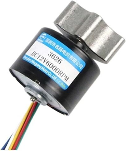 12V 24V 3000/6000 دورة في الدقيقة DC محرك الاهتزاز DC 3626 ترس كوكبي 5 خطوط قابلة للتعديل CW CCW محرك عزم الدوران العالي (24V 6000 دورة في الدقيقة) in Kuwait