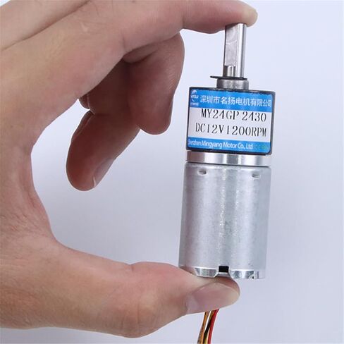 12V 2.8W 24V 3W Brushless Planetary DC GEAR MOTION 24MM السرعة القابلة للتعديل CW CCW 24GP-2430 SPEED MINUPERENT MOTER (12V 240RPM ، محرك 4 مم فقط) in Kuwait