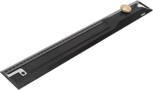 Aluminum Alloy Straight Ruler 25cm Professional Precision Measuring Tool for Woodworking Drawing and Drafting High Strength Durable Multifunctional Scale Ruler with Storage Box in Saudi Arabia