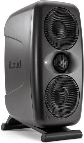 IK Multimedia iLoud MTM MKII White (Pair Plus ARC mic) Compact Studio Monitor with Built-in ARC Room Correction, Speaker Emulation, 100W Power in Saudi Arabia