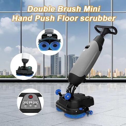 Portable Commercial Floor Scrubber - Mini Floor Machine for Efficient Cleaning, Gary, cw430 in Saudi Arabia