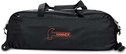 Hammer Premium Slim Triple Tote - Black in Saudi Arabia