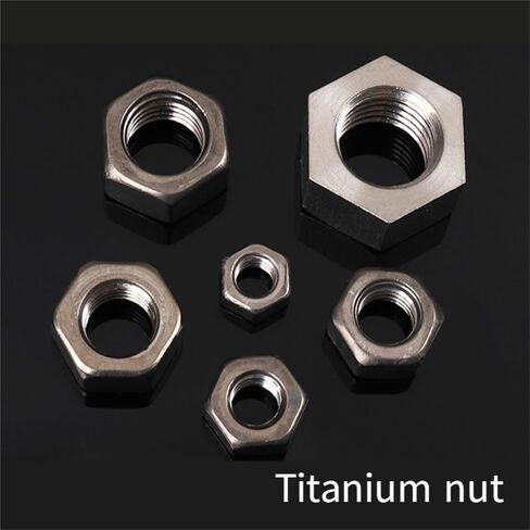 1-5pcs Pure Hex Nuts M3-M20(M6 5PCS) in Saudi Arabia