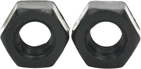 Nylon Hex Nuts مسدس مسدس الجوز العازلة (White ، M8 × 10pcs) in Kuwait