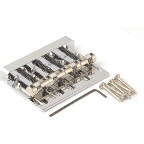 Precision-Machined Brass High Mass Bass Bridge For Fender Jazz Or Precision Bass - Perfect Fit - Vintage Mount in Saudi Arabia