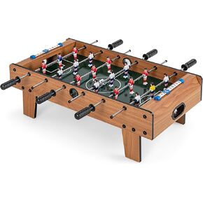 Giantex Foosball Table ، 27 بوصة لعبة كرة قدم صغيرة مع كرة قدم ، وحراس النتيجة ، و Wood Soccer Table Top for Kids ، و Family Night ، و Game Rooms in Kuwait