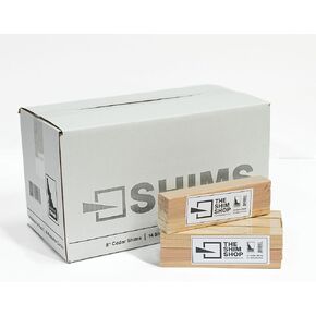 Cedar Wood shims 420 Count Bulk Contractor case, 100% kiln Dried 8" Cedar shims in Saudi Arabia
