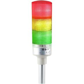 XVGB3T Stack Signal Light, 3-Color Flashing Tower Indicator, 24V Industrial Warning Light for CNC and Automation in Saudi Arabia