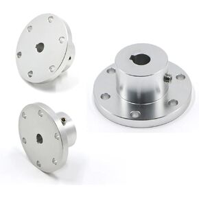 High-Strength Coupler Flange Joint Coupling Keyway 5 6 8 10 12 14 15 16 18 Mm Omni Omnidirectional Wheel 1Pcs(6mm) in Saudi Arabia