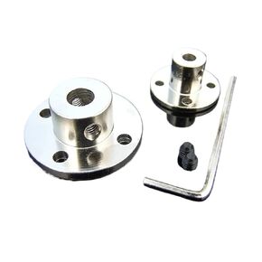 Flange Rigid Motor Shaft Coupling 3/4/5/6/8-14mm Coupler Transmission Connector Sleeve Adapter for Boat Car Model Airplane 1Pcs(8mm) in Kuwait