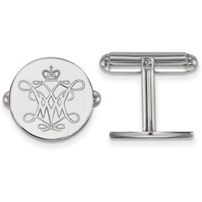 Sterling Silver William and Mary Cuff Link in Kuwait