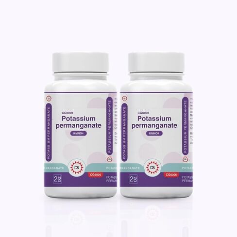 مسحوق الكاشف البوتاسيوم برمنجانت - تدفق حر ، 2 أوقية جرة (حزمة 2) | kmno₄ عالية النقاء بواسطة Dawn Sci® للاستخدام المختبر والعامة in Kuwait