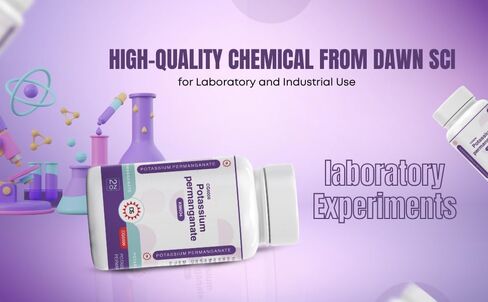 مسحوق الكاشف البوتاسيوم برمنجانت - تدفق حر ، 2 أوقية جرة (حزمة 2) | kmno₄ عالية النقاء بواسطة Dawn Sci® للاستخدام المختبر والعامة in Kuwait