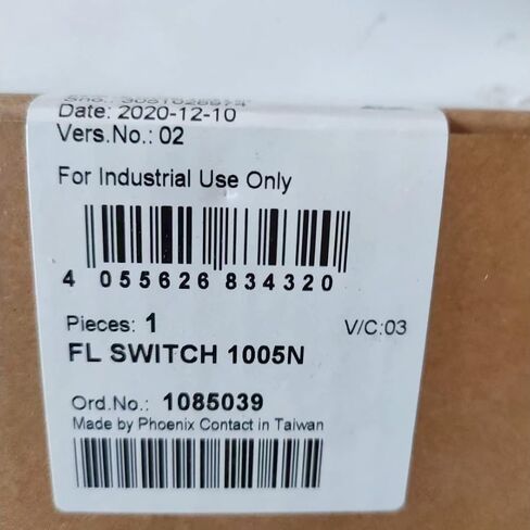 1085039 丨 1PCS 100 ٪ جديد فائق التبديل الصناعي FL 1005N 1085039 5/RJ45 10/100MBPS in Saudi Arabia