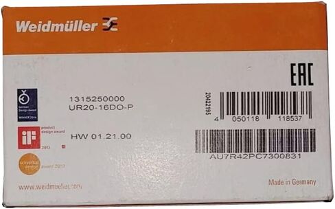 UR20-16DO-P丨1pc 100% New PLC Module UR20-16DO-P I/O Module 1315250000 in Saudi Arabia