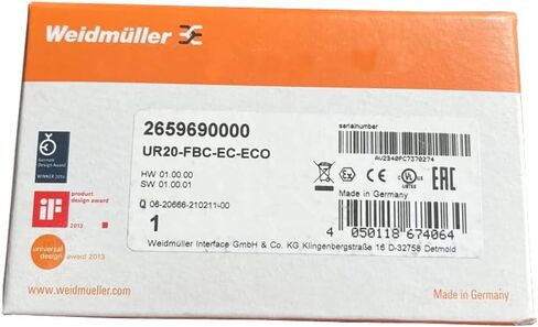 2659690000 丨 1pc 100 ٪ وحدة PLC جديدة UR20-FBC-EC-ECO I/O وحدة 2659690000 in Saudi Arabia