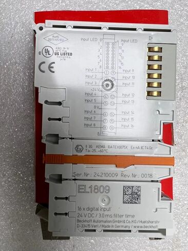 EL1809 丨 1PC 100 ٪ New Beckhoff PLC Terminal Module EL1809 in Saudi Arabia