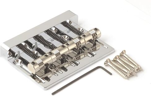 Precision-Machined Brass High Mass Bass Bridge For Fender Jazz Or Precision Bass - Perfect Fit - Vintage Mount in Saudi Arabia